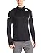 adidas Performance Men's Sequencials Money Long-Sleeve Half-Zip Tee, X-Large, Black