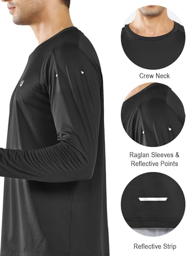NORTHYARD Men's UPF 50+ Sun Protection Shirts Long Sleeve Quick Dry Lightweight Shirt Fishing Hiking Rash Guard UV SPF4