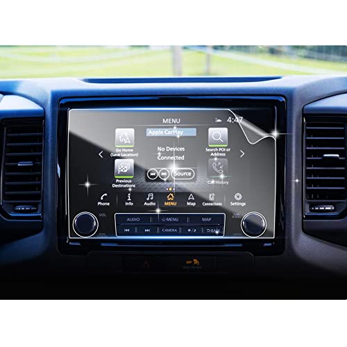SHAOHAO for 2024 Nissan Frontier Screen Protector, for 2022 2023 2024 Nissan Frontier Pro-X/Pro-4X Pickup Truck 9 Inch Screen Protector 2023 2024 Frontier Accessories HD Clear Navigation Screen Cover
