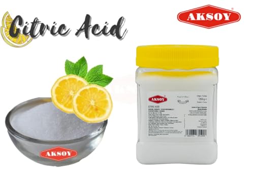 Aksoy Citric Acid Food Grade 1250gr || Non-GMO, Anhydrous, Make Your Own BathBomb, No Additives, Sour Drinks, Household Cleaning with Citric Acid Powder - Image 2