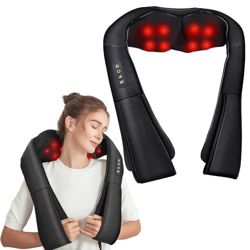 Imagen de Brelley Masajeador Cervical y Espalda con Calor 3D