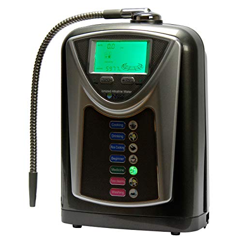 Iontech It-589 Advanced Alkaline Water Ionizer Machine Water Filter System With Carbon Filter To Remove Impurities And Chemicals Countertop Dispenser For Kitchen Sink #TOP3