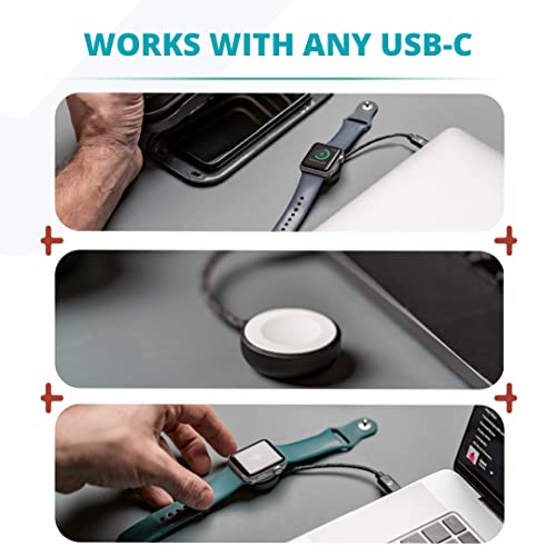 Ampere Usb-C Watch Charger - Usb C Travel Cable Compatible With Apple Watch (Black) #TOP7