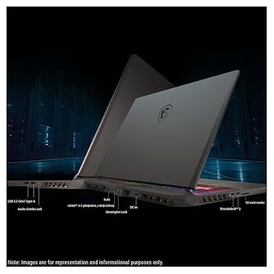 MSI Vector 16 HX AI 400 Gaming Laptop, Intel Ultra 9-275HX, 64 GB DDR5 RAM, 1 TB PCIe SSD, 16 WQXGA (2560x1600) 240Hz Display, Nvidia G-Force RTX 5080, RGB Backlit Keyboard, W11 Pro, Cosmo Gray