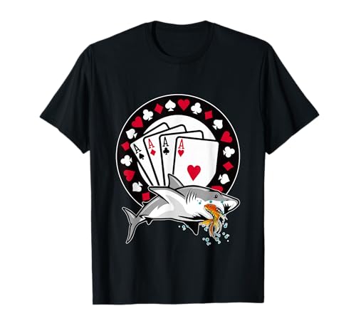 Poker Chanceux - Joueur De Poker Au Texas Holdem T-Shirt