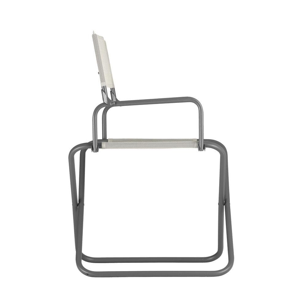 LAFUMA MOBILIER - Klappbarer Regiestuhl - FGX XL - Batyline® Iso - Beige Seigle LFM1346_9868-5 Jahre Garantie