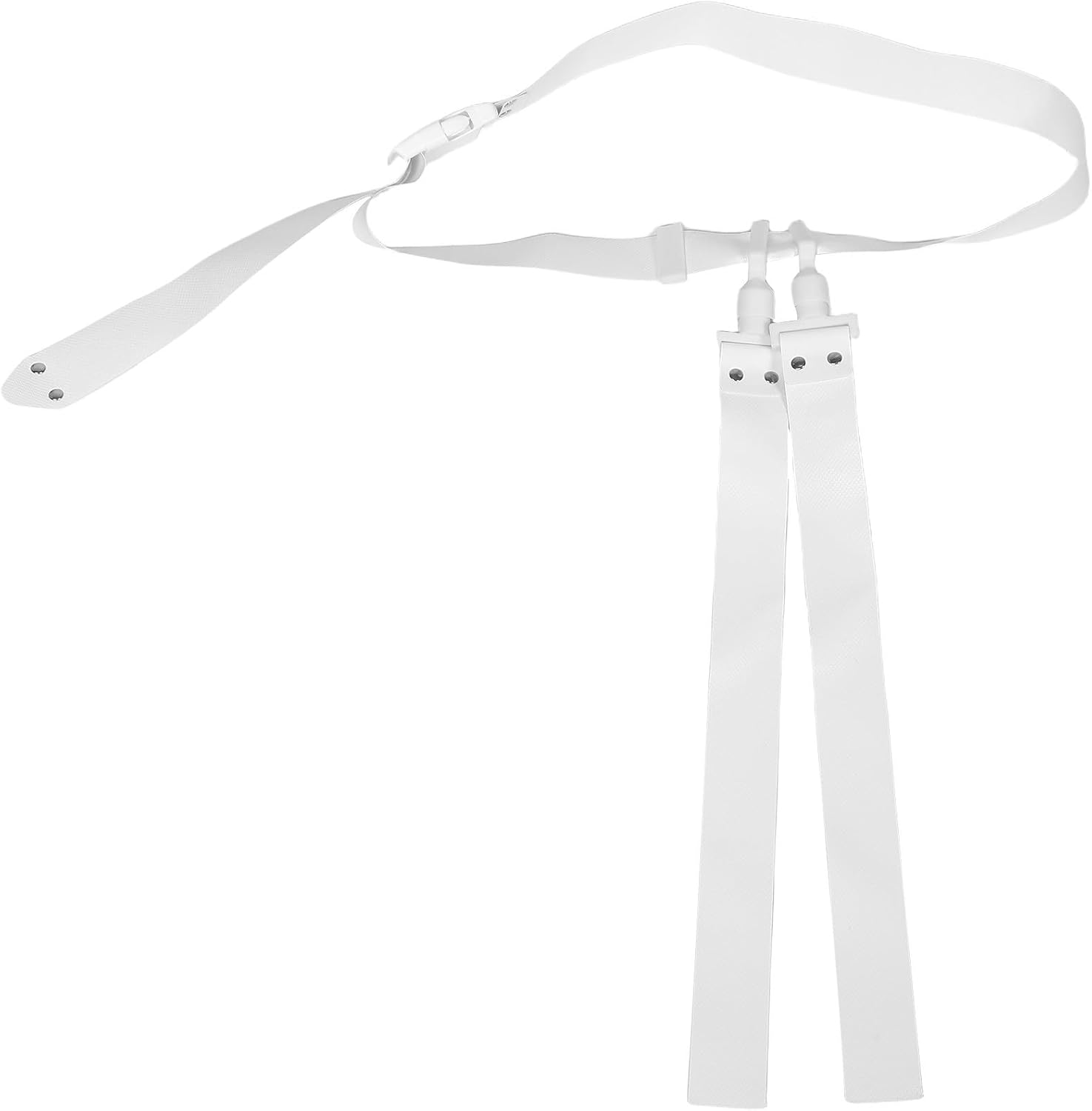 Adjustable Flag Football Belts with Two Reusable Flags, Thickened Buckle Connection Ribbon and Pvc Waist Belt, Easy to Use for Professional Games and Amateur Matches