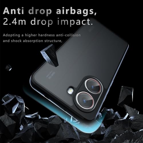 Image of Matte PC + TPU Back Cover Case for Poco X8 Pro 5G, Black