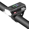 shenruifa Bike Front Light USB Oplaadbare Fiets Koplamp 2 LED IPX5 Waterdichte 6 Licht Modi Mountainbike Lichten Fietsen…
