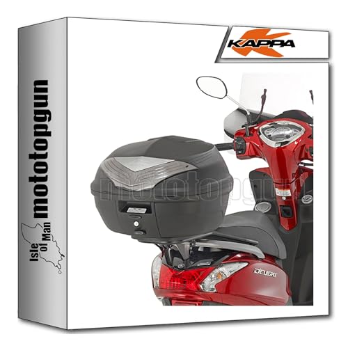 Kappa KR2134 support top case stable et sécurisé pour votre Yamaha D'elight 125