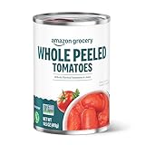 Amazon Fresh, Whole Peeled Tomatoes, 14.5 Oz (Previously Happy Belly, Packaging May Vary)