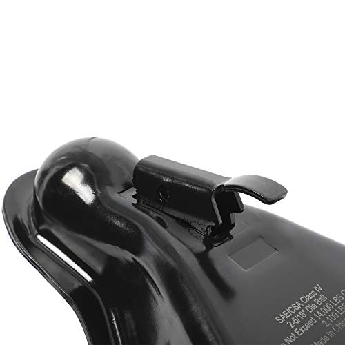 Novelbee 2-5/16" Ball Class Iv A-Frame Trailer Coupler With Powder Coated Black,14000Lbs Capacity #TOP5