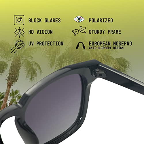 Polarized Sunglasses For Men And Women | Mio Marino Trendy Sunglasses With 100% UV Protection | Variety Of Colors And Styles4