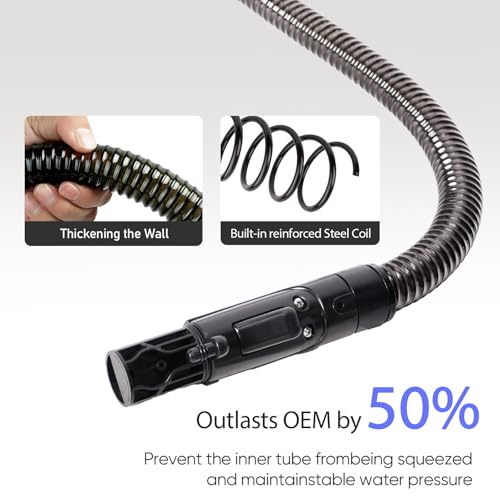 Image of Upgraded Compatible with Bissell Replacement Hose-Fits Models 3624,3194,2505,2458,2891,1565 & More,Compatible with Bissell Parts-OEM Models 2037905 & 1606643,Flexible Hose for Deep Cleaner