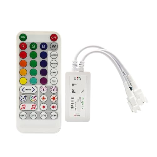 Controlador LED inteligente para tiras RGB 5050 en salones y zonas gamer