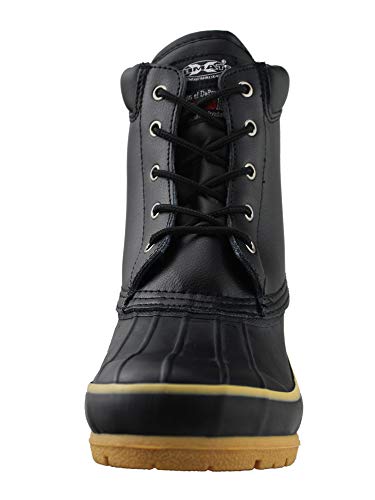 Tanleewa Mens Winter Warm Waterproof Thinsulate Leather Snow Duck Boots4