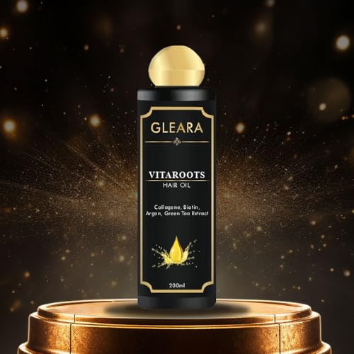 Image of Vitaroot Winter Nourishing Hair Oil with Soya, Almond, Argan Oil, Collagen & Biotin - Controls Hair Fall, Boosts Growth & Non-Greasy - Dry Scalp & Frizz Care - 200ml