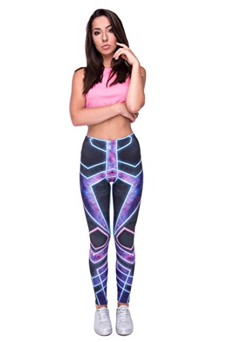 Kukubird Printed Patterns Women's Yoga Leggings Gym Fitness Running Pilates Tights Skinny Pants Size 6-10 Stretchable-Cyber steampunk buy now online Kukubird Printed Patterns Women's Yoga Leggings Gym Fitness Running Pilates Tights Skinny Pants Size 6-10 Stretchable-Cyber steampunk buy now online