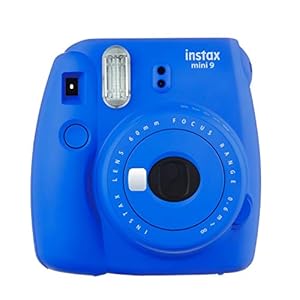 Fujifilm Instax Mini 9 Instant Camera, Cobalt Blue