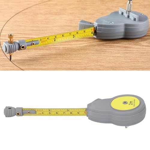 Cinta métrica retráctil giratoria de 6 pies para dibujo miniatura 4