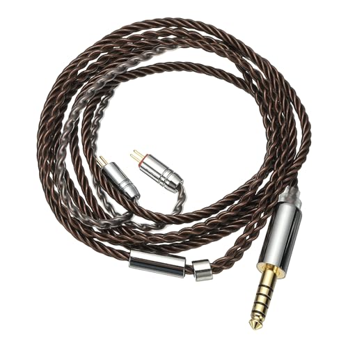 Câble HiFi pour Ananda Arya HE400SE PATIKIL câble d'écouteurs fils d'extension argentés 4 cœurs