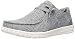 Skechers 210101 GRY, 2826290031 Hombre, Gray Canvas, 48 EU