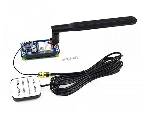 NB-IoT Cat-M GPRS GNSS 2G HAT Based on SIM7070G for Raspberry Pi 4 3 Zero WH Support Global Band with GNSS Positioning Low Power Narrow Band Cellular Wireless Communication LTE GPRS Module @XYGStudy