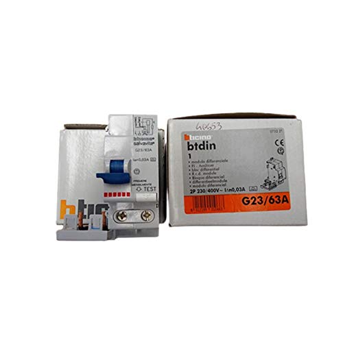 Bloc module différentiel BTICINO LEGRAND G23/63A pour protection tableau électrique - 2