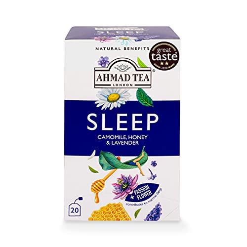 Ahmad Tea Camomile, Honey & Lavender "Sleep" Infusion - 20 Teabags