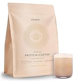 SUNDAY NATURAL® Protein Coffee Pulver – 1Kg – Vegan Signature Roast – Ungesüßt – 23g Protein & 87mg Koffein pro Portion – Cremiger Protein Kaffee – Ohne Zucker & Süßstoffe – Laborgeprüft
