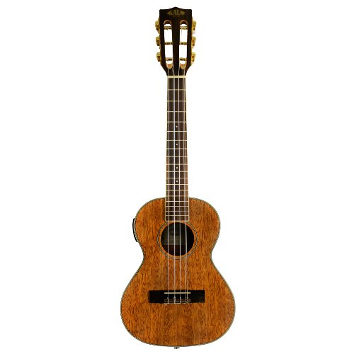 Kala KA 6 EQ Ply 6 String Ukulélé ténor en acajou avec sac - Les Beatles, Paul McCartney, John Lennon, RIngo Starr, George Harrison Kala KA 6 EQ Ply 6 String Ukulélé ténor en acajou avec sac