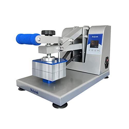 Dulytek DM1005-E - Prensa de colofonia manual - Placas de calefacción dobles de 76 x 127 mm Cover