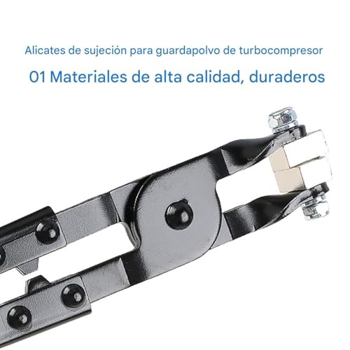 Herramienta para abrazaderas con desconector robusto de líneas de fluidos 8