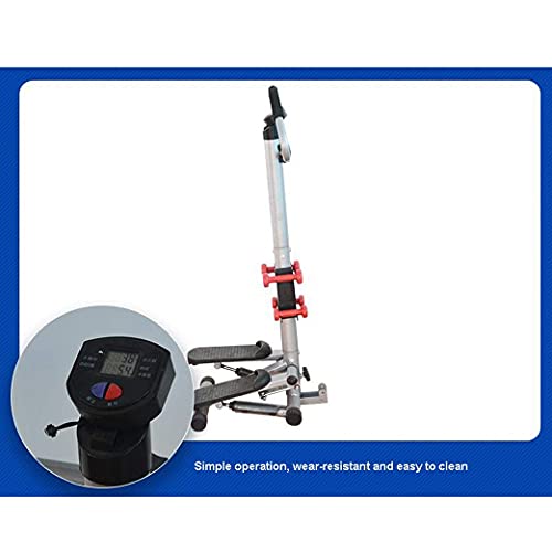 Image of Mini-Stepper Swing Stepper Stair Step Machines Home Twist Stepper with Dumbbells and Twist Discs Workout Fitness Machine