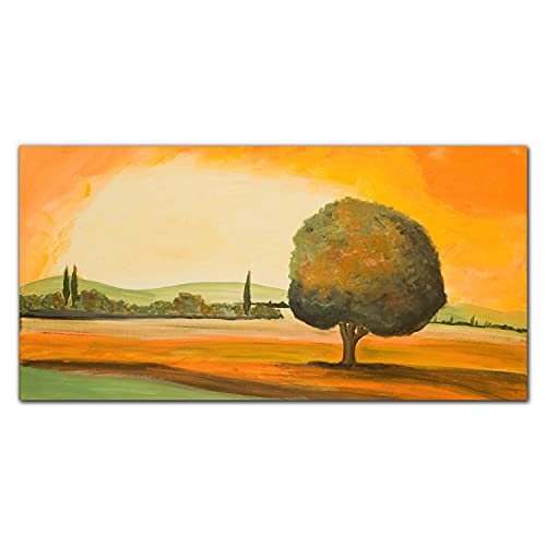 Tableau en verre 100x50cm haut de gamme pour salon élégant