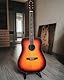 Winzz Akustikgitarren 4/4, Anfänger Gitarren 41 Zoll mit Gitarrentkoffer, Stimmgerät, Gurt, Plektren, Extra Saite und Gitarrenständer, Dunkler Sonnenschliff (Matt,Sunburst)