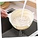 WATIIFUFU Kitchen Drain Strainer Basket Rice Drainer Strainer Bowl Essential Tool for Cooking Salad