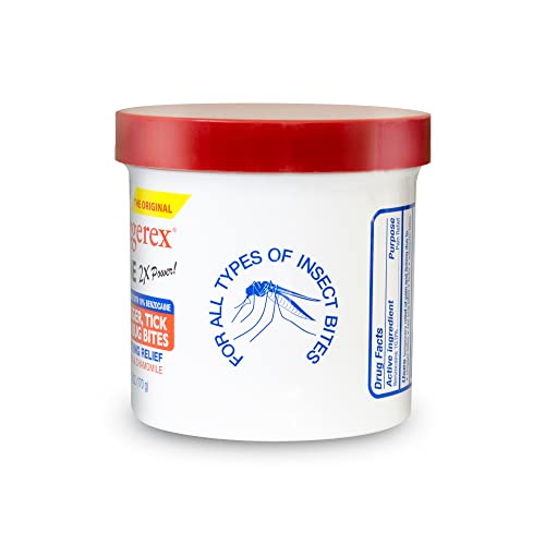 Chiggerex 2X Power First Aid Medicated Ointment For Chiggers, Mosquito Bites, Ticks And Bug Bite Relief With Aloe Vera & Chamomile, 6 Oz #TOP2