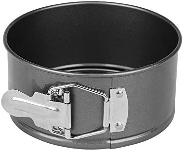 LEBEMPEL Cake Pan,5 Inch with Removable Bottom Round Cake Pan,Non-Stick And Leakproof,Carbon Steel Cake Baking Tray