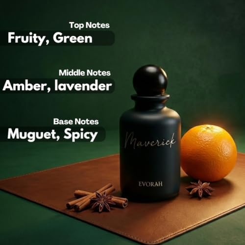 Image of House Of Evorah Maverick Eau De Parfum (25 ml) - Musky, Floral & Amber Everyday Scent | Perfume For Man | Perfume For Men