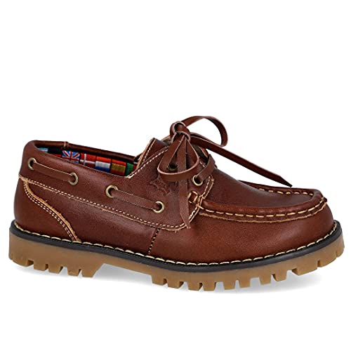 Bubble Kids A767-2 Nautico Cordon NIÑO - Cuero para: NIÑO Color: Marron Talla: 33