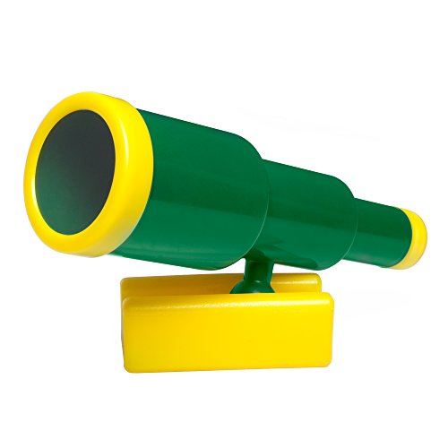 Barcaloo Kids Playset Telescope - Outdoor Backyard Playground Accessories for Kids, Pirate Telescope for Swingset, Jungle Gym, Treehouse, and Playset Accessories