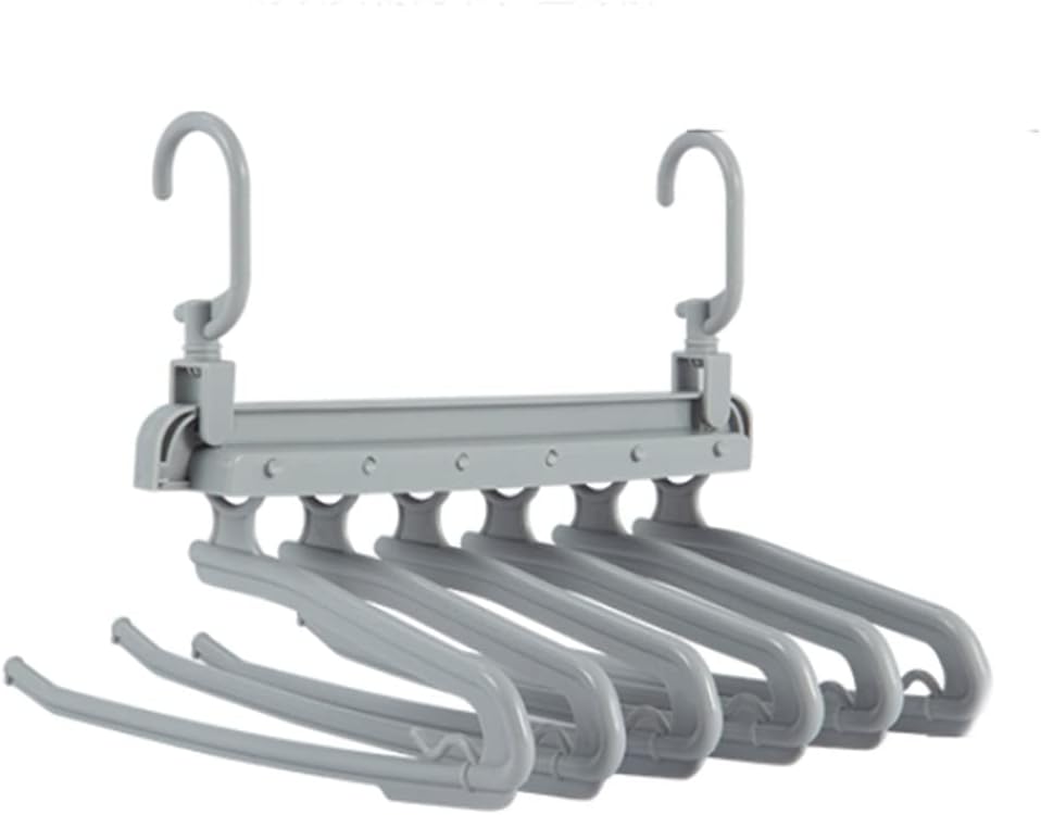 6 Layers Pants Racks Hangers Clothes Arrangement Multifunctional
