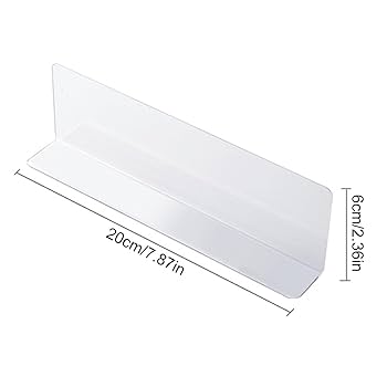 Amazon | 商品仕切り板 L字 商品仕切り シェルフ 棚 卓上 陳列