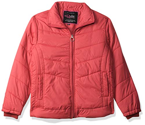 Image of Qube Fort Collins Women's Regular-Length Bomber Jacket - Comfortable, Stylish Casual Outerwear for Winte