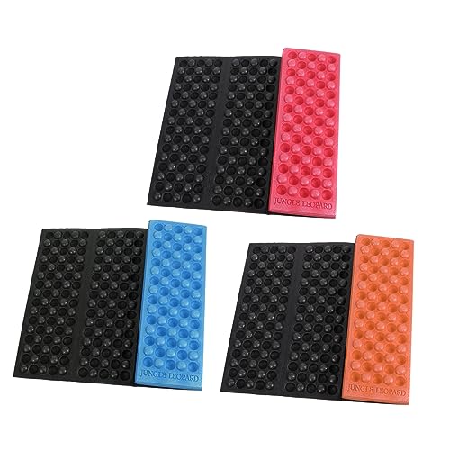 GALPADA 3Piezas Cojines De Camping Plegables De Xpe Esteras Impermeables para Picnic y Actividades Al Aire Portátiles y Ligeras