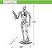 Metal Earth Fascinations Premium Series The Terminator T-800 Endoskeleton 3D Metal Model Kit Bundle with Tweezers