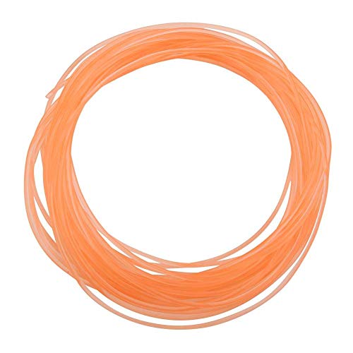 Polyurethan-Rundriemen, 2mm x 10m, Orange, PU-Antriebsriemen für Verpackungsmaschinen und Druckmaschinen, Hochleistungs-Urethan