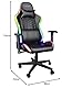 Trust Gaming GXT 716 Rizza Gaming Stuhl mit RGB LED-Beleuchtung, 350 Farben und Effekten, Höhenverstellbare Armlehnen, Rundum Drehbar, Ergonomischer Bürostuhl, Gamer Stuhl - Schwarz