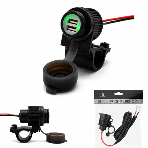 Amazon | Cliff-Top® オートバイ4アンペア磁気スイッチUSB電源充電器